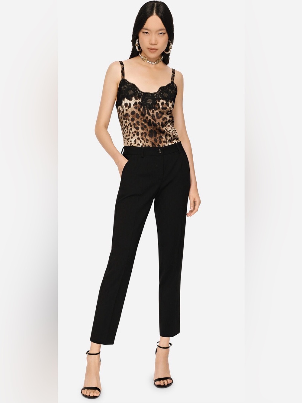 Dolce & Gabbana Woolen pants in black